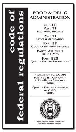 21 CFR 11, 58, 210/211, 820 - Master GMP Trainer