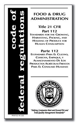 21 CFR 112 - ENGLISH/SPANISH