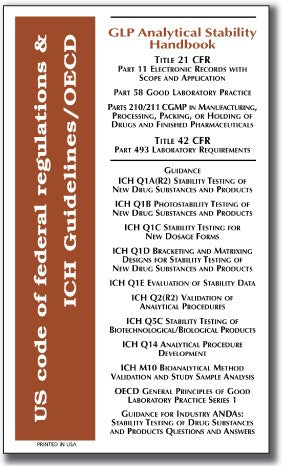 GLP Analytical Stability Handbook - 4.5x7.5