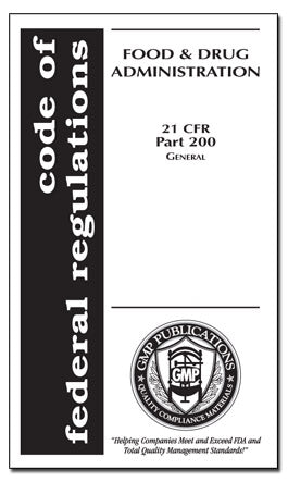 21 CFR 200 - General Drug