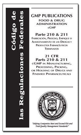 21 CFR 210/211 - Drug GMPs-ENGLISH/SPANISH