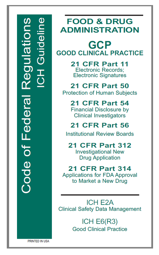Good Clinical Practice Handbook