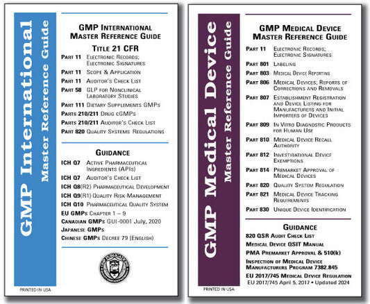 Master Reference Desk Set - Drug, Dietary & Medical Device