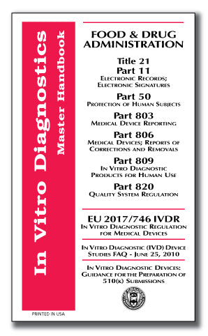 In Vitro Diagnostics Master Handbook