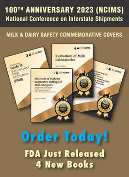 2023 National Conference on Interstate Milk Shipments (NCIMS) 4 Book Set