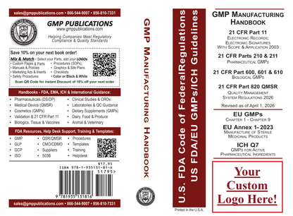Bookmarkers (Color) - 2000 Bookmarks, 300 Handbooks, with FDA Banner & Domain Lease